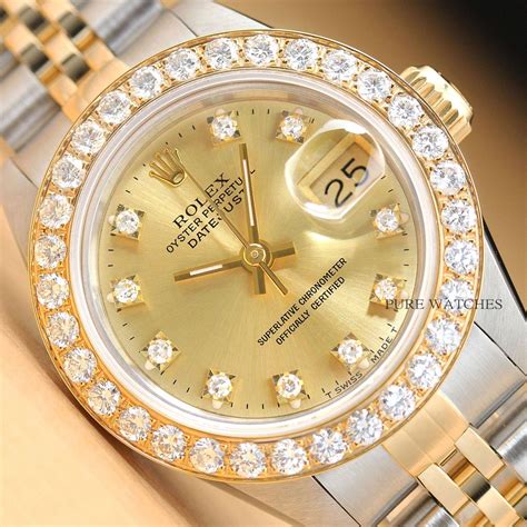 reloj rolex de mujer con diamantes|Rolex datejust mujer precio.